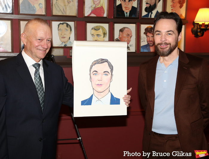 Photos: OUR TOWN's Jim Parsons Receives Sardi's Portrait  Image