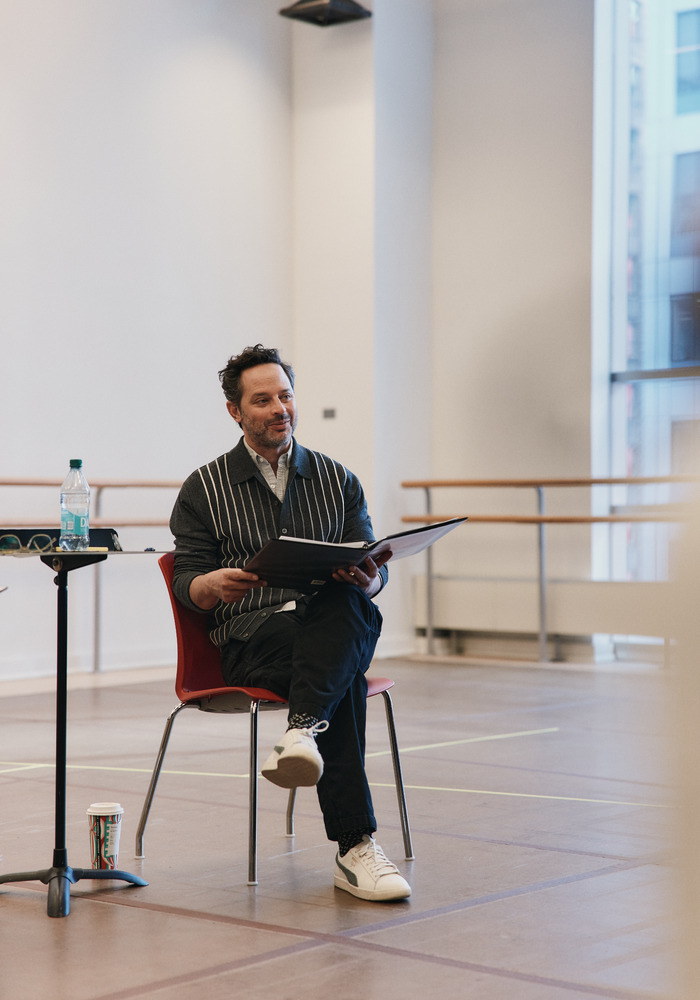 Photos: Lin-Manuel Miranda, Aidy Bryant, Nick Kroll, and Andrew Rannells in Rehearsal For ALL IN  Image