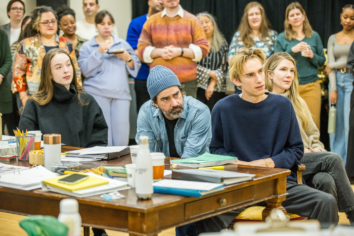 Ella Beatty, Hamish Linklater, Levon Hawke and Lily Rabe Photo