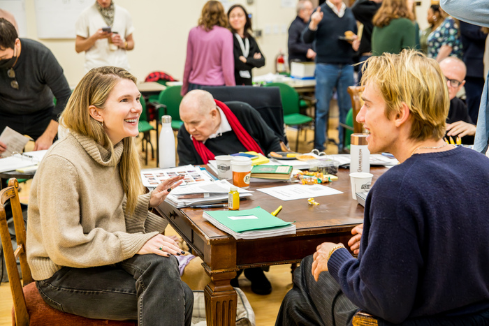 Lily Rabe and Levon Hawke Photo