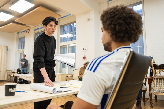 Photos: Jonathan Bailey Rehearses For RICHARD II  Image