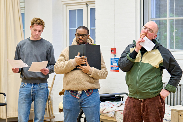 Photos: Jonathan Bailey Rehearses For RICHARD II  Image