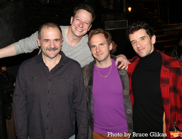 Jimmy Smagula, Tally Sessions, Ryan Spahn, Michael Urie Photo