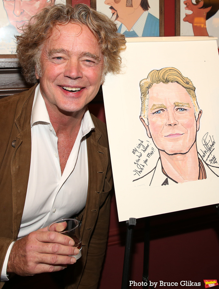 Photos: PERFECT CRIME's John Schneider Receives Sardi's Caricature  Image