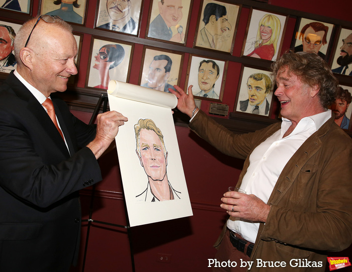 Photos: PERFECT CRIME's John Schneider Receives Sardi's Caricature Image