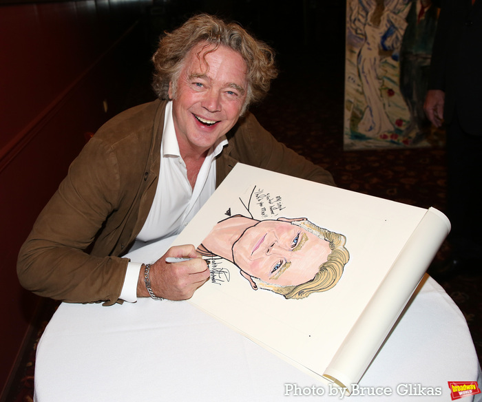 Photos: PERFECT CRIME's John Schneider Receives Sardi's Caricature Image
