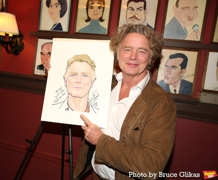 Photos: PERFECT CRIME's John Schneider Receives Sardi's Caricature  Image