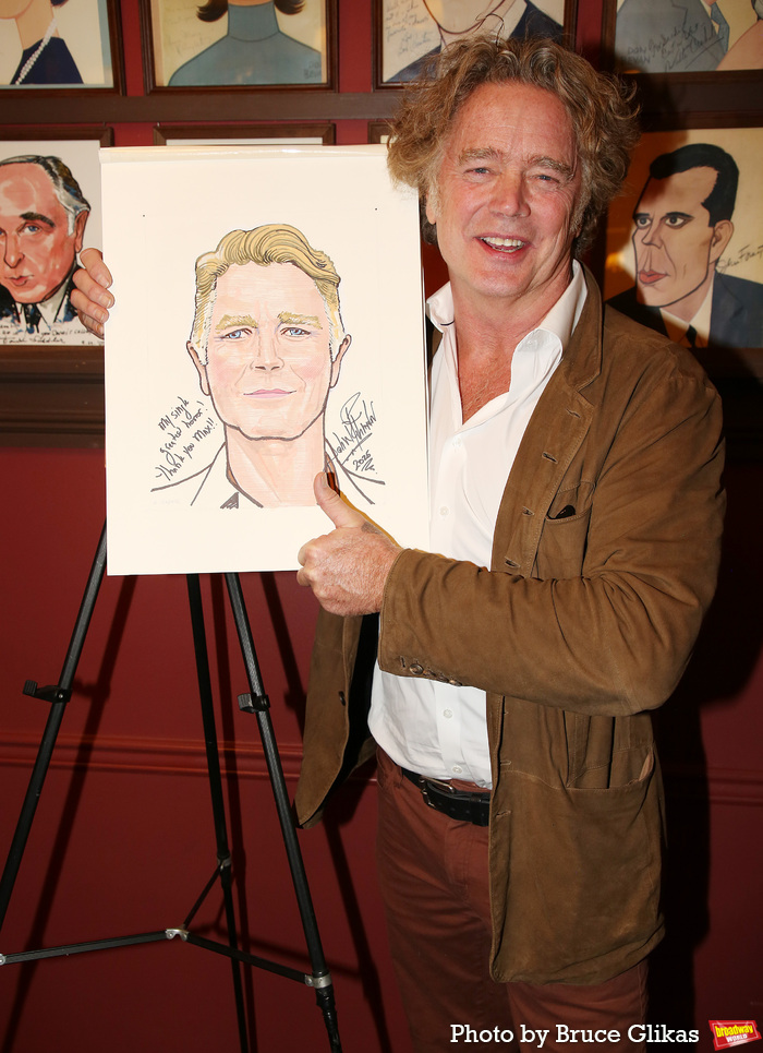 Photos: PERFECT CRIME's John Schneider Receives Sardi's Caricature  Image