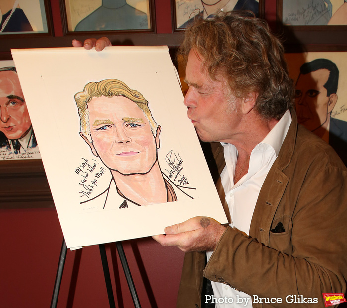 Photos: PERFECT CRIME's John Schneider Receives Sardi's Caricature  Image