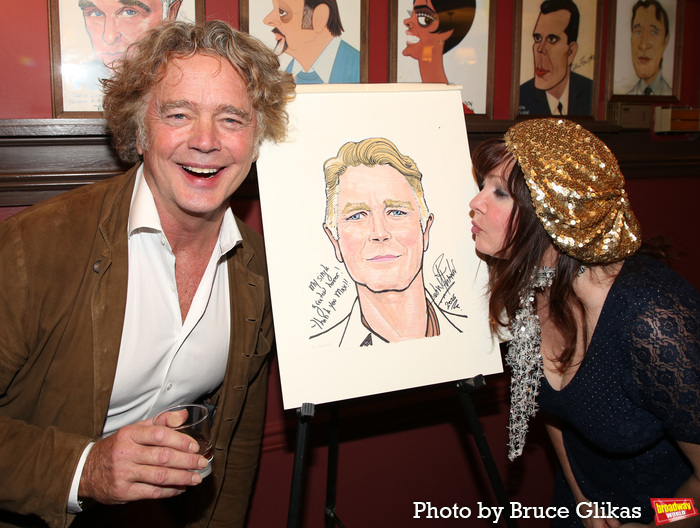 Photos: PERFECT CRIME's John Schneider Receives Sardi's Caricature Image