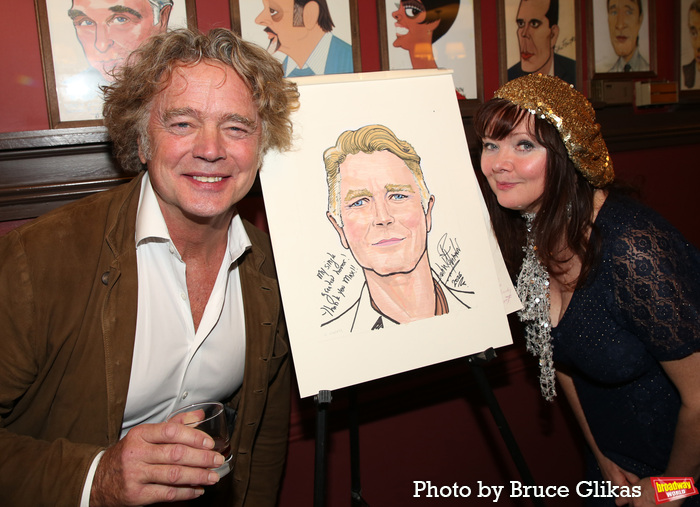 Photos: PERFECT CRIME's John Schneider Receives Sardi's Caricature Image