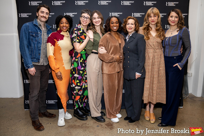Photos: The Cast of LIBERATION Off-Broadway Meets the Press Image