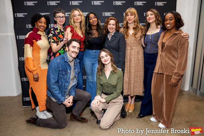 Photos: The Cast of LIBERATION Off-Broadway Meets the Press Image