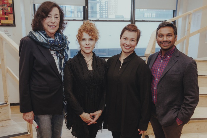 MTC Artistic Director Lynne Meadow, Bernadette Peters, Lea Salonga, and CTG Artistic  Photo