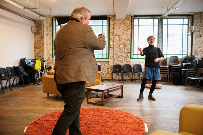 Photos: THE DOUBLE ACT In Rehearsal At Arcola Theatre  Image