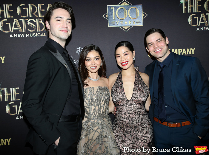 Ryan McCartan, Sarah Hyland, Eva Noblezada and Jeremy Jordan  Photo