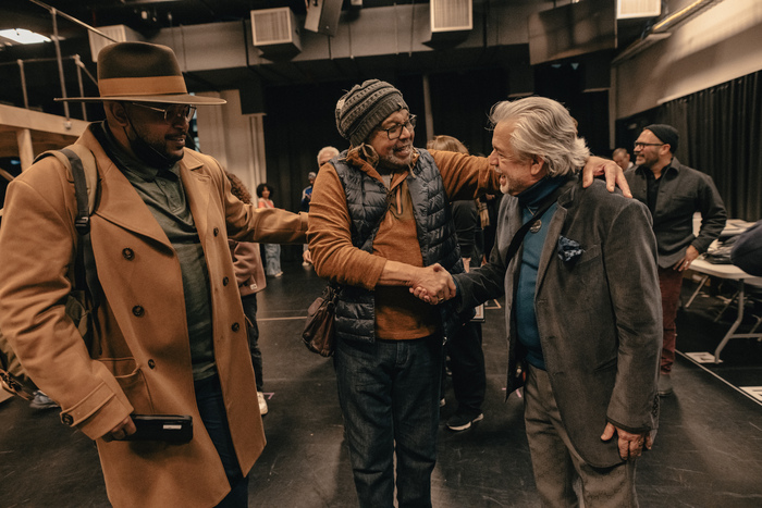 Justin Cunningham, Juan de Marcos, and Luis Miranda Photo