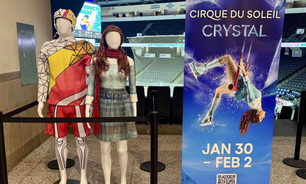 Photos: Cirque Du Soleil CRYSTAL Costume Installation On Display At PPL Center  Image