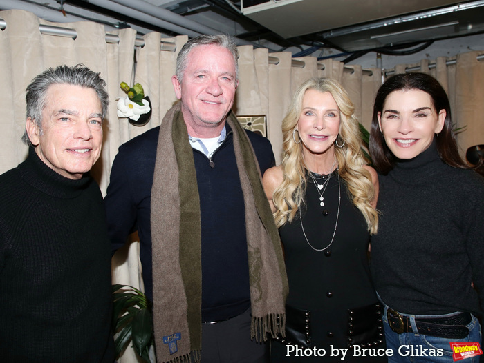 Peter Gallagher and Julianna Margulies with Chock Chapple and Joan Vassos Photo