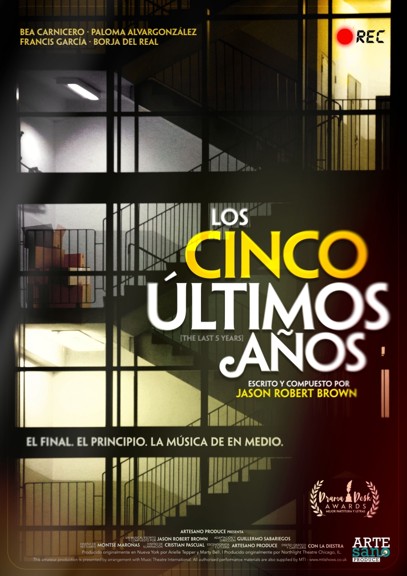 LOS CINCO ÚLTIMOS AÑOS llega a Madrid el próximo marzo Image