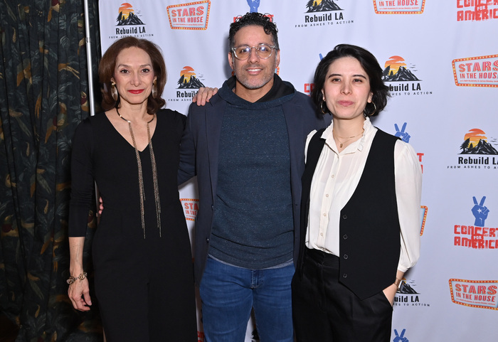 NEW YORK, NEW YORK - JANUARY 20: (L-R) Gabriela Garcia, Luis Salgado and Majo Ferruch Photo