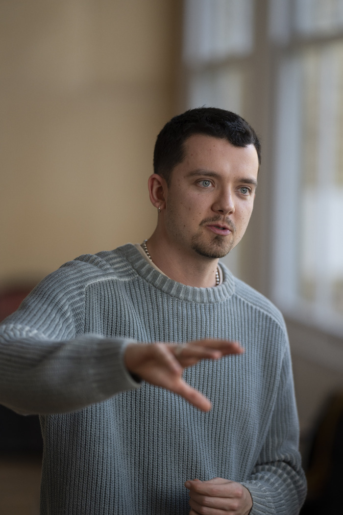 Photos & Video: Asa Butterfield in Rehearsals for SECOND BEST Image