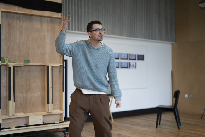 Photos & Video: Asa Butterfield in Rehearsals for SECOND BEST  Image