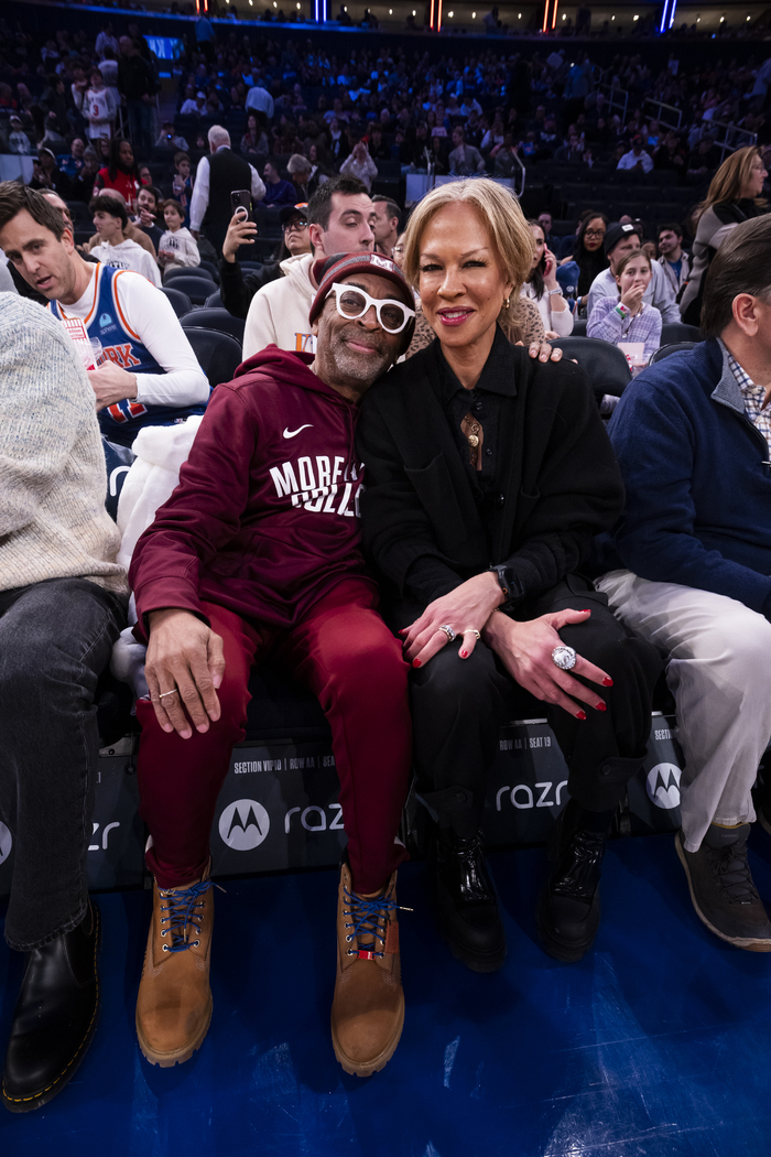 Spike Lee and Tonya Lewis Lee Photo