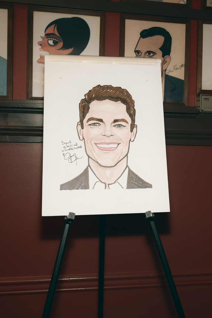 Photos: Jeremy Jordan Receives Portrait at Sardi's  Image