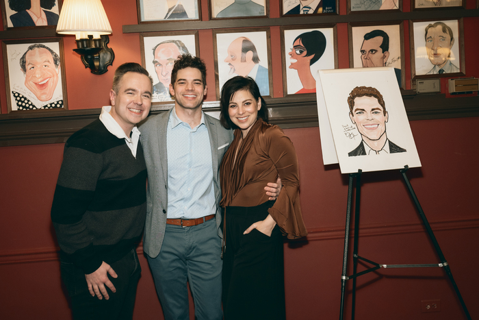 Ben Rauhala, Jeremy Jordan Krysta Rodriguez Photo