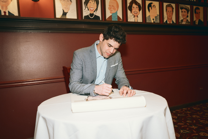 Photos: Jeremy Jordan Receives Portrait at Sardi's  Image