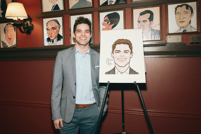 Photos: Jeremy Jordan Receives Portrait at Sardi's  Image