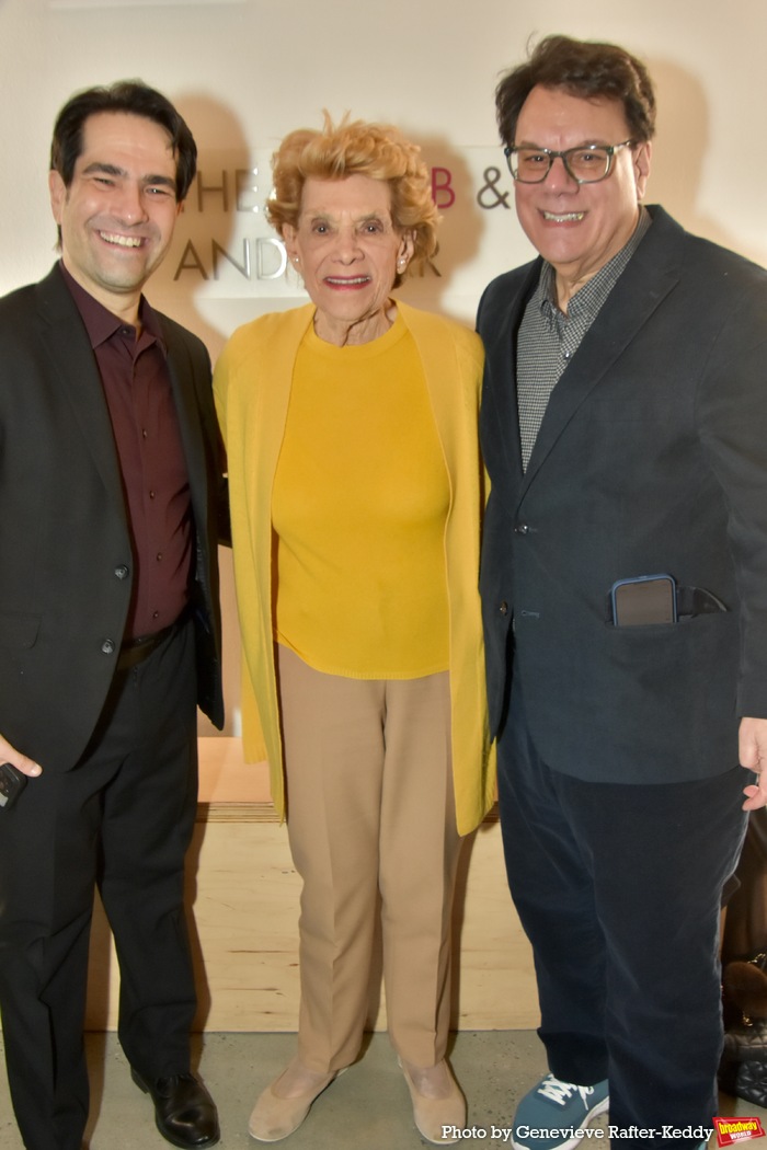 Stephen Nachamie , Margot Astrachan and Joe Brancato Photo