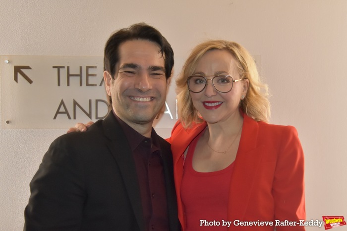 Stephen Nachamie  and Geneva Carr Photo