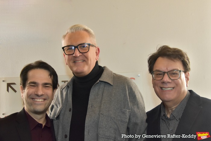 Stephen Nachamie , Richard Hillman and Joe Brancato Photo