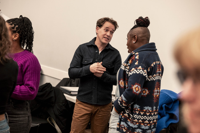 T. R. Knight and Ta’Rea Campbell Photo