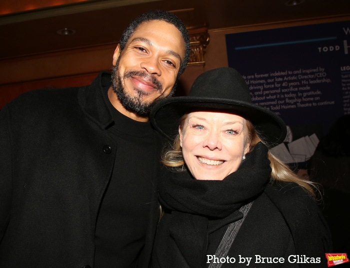 Ray Fisher and Kathryn Meisle Photo