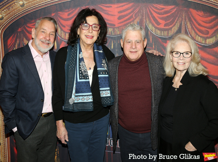 Chris Jennings, Lynne Meadow, Sir Cameron Mackintosh and Daryl Roth Photo