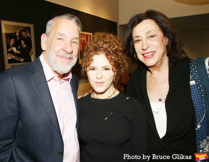 MTC Producer Chris Jennings, Bernadette Peters and MTC Producer Lynne Meadow  Photo