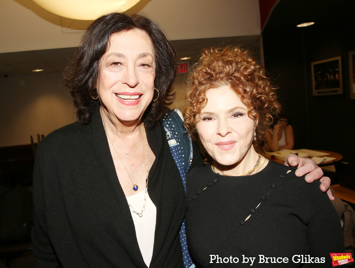 MTC Producer Lynne Meadow and Bernadette Peters Photo