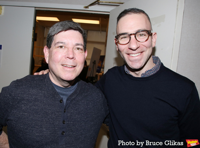 Production Stage Manager David Lober and Executive Producer Seth Sklar-Heyn Photo