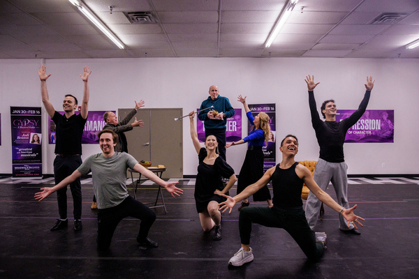 Photos: Jodi Benson & Daughter Delaney Rehearse for  GYPSY  Image