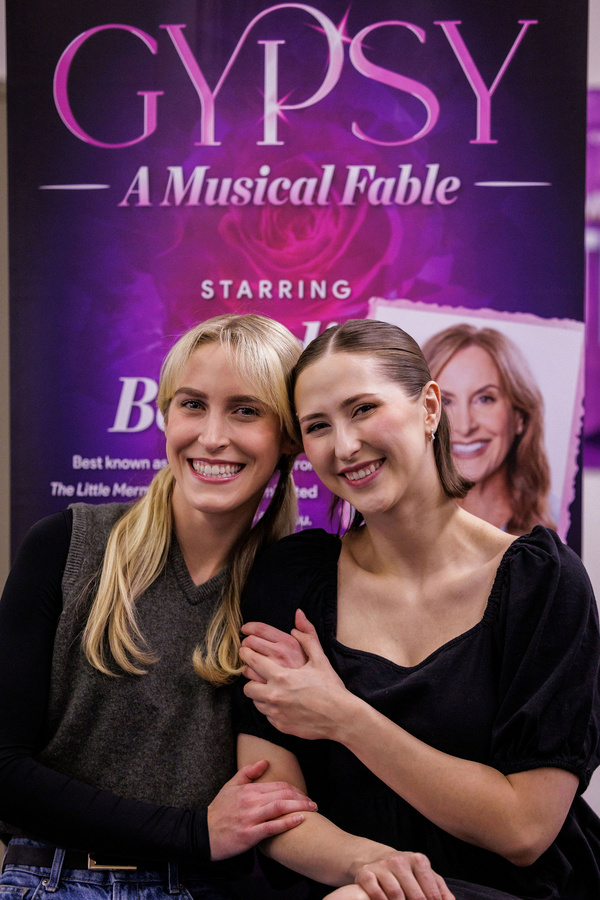 Photos: Jodi Benson & Daughter Delaney Rehearse for  GYPSY  Image