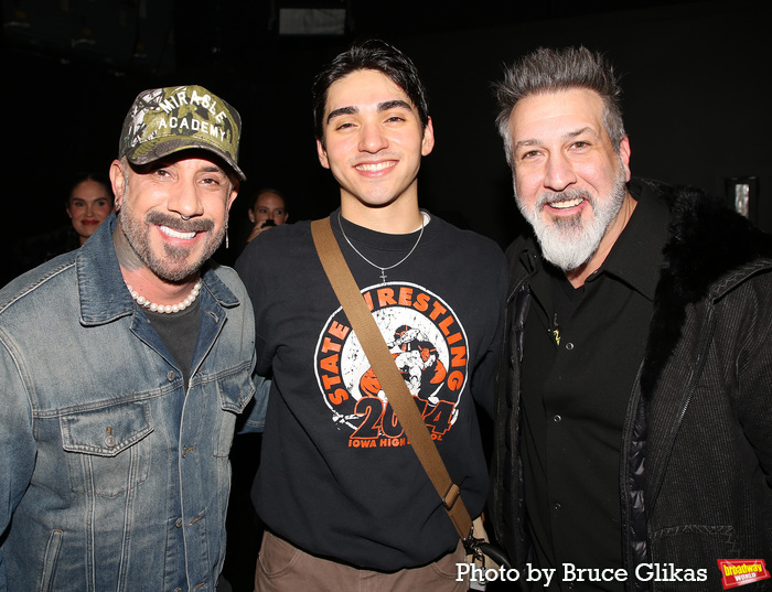 Photos: AJ McLean and Joey Fatone Visit SUNSET BOULEVARD  Image