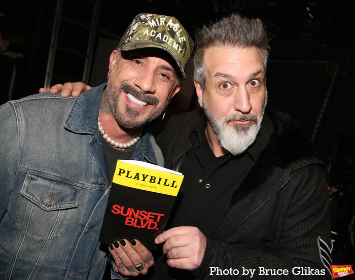 Photos: AJ McLean and Joey Fatone Visit SUNSET BOULEVARD  Image