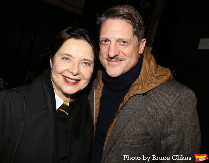 Isabella Rossellini and Christopher Sieber  Photo