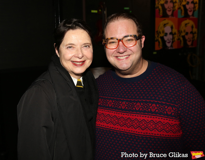 Isabella Rossellini and Josh Lamon Photo