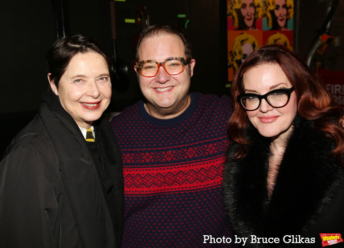 Isabella Rossellini, Josh Lamon and Jennifer Simard  Photo