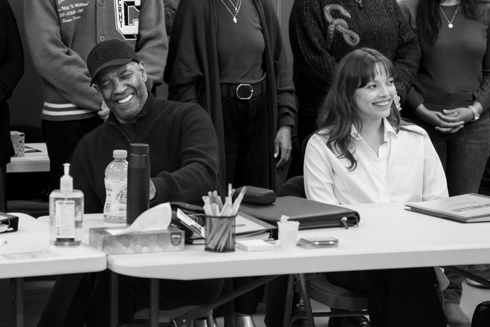 Denzel Washington and Molly Osborne Photo