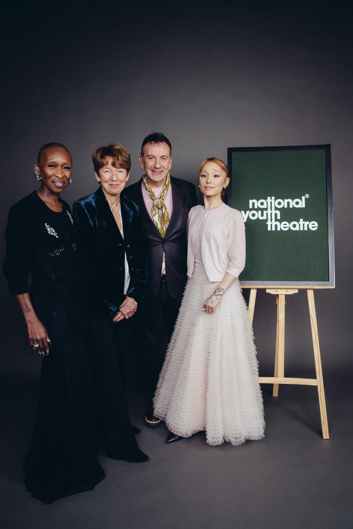 Cynthia Erivo, Dawn Airey, Paul Roseby, Ariana Grande Photo